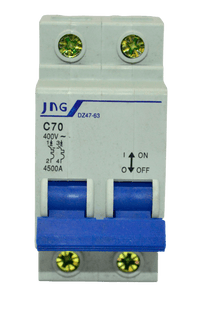 DISJUNTOR JNG DIN DZ47-63  BIP.  70A  C