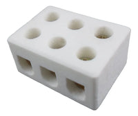 CONECTOR PORCELANA.INTERNEED 3P.16MM