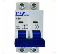 DISJUNTOR JNG DIN DZ47-63  BIP.  50A  C
