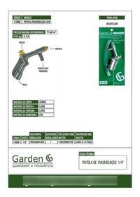 BICO DE AR GARDEN P/PULV.R1/411006