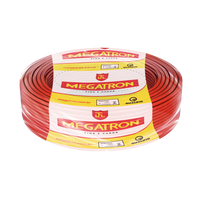 FIO MEGATRON 1,5MM vermelho 100M
