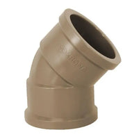 COTOVELO KRONA MARROM LL  25mm x 45